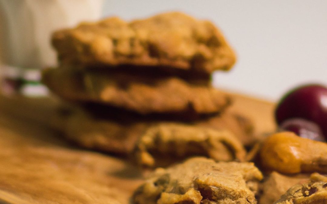 Peanut butter banana cookies